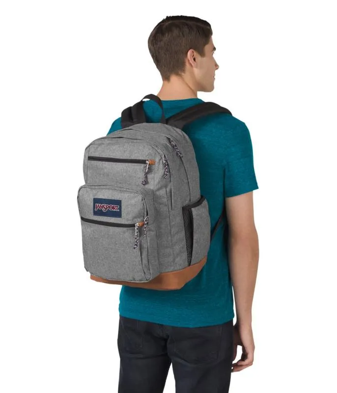 ■ JanSport Cool Student Backpack - Grey Letterman Poly