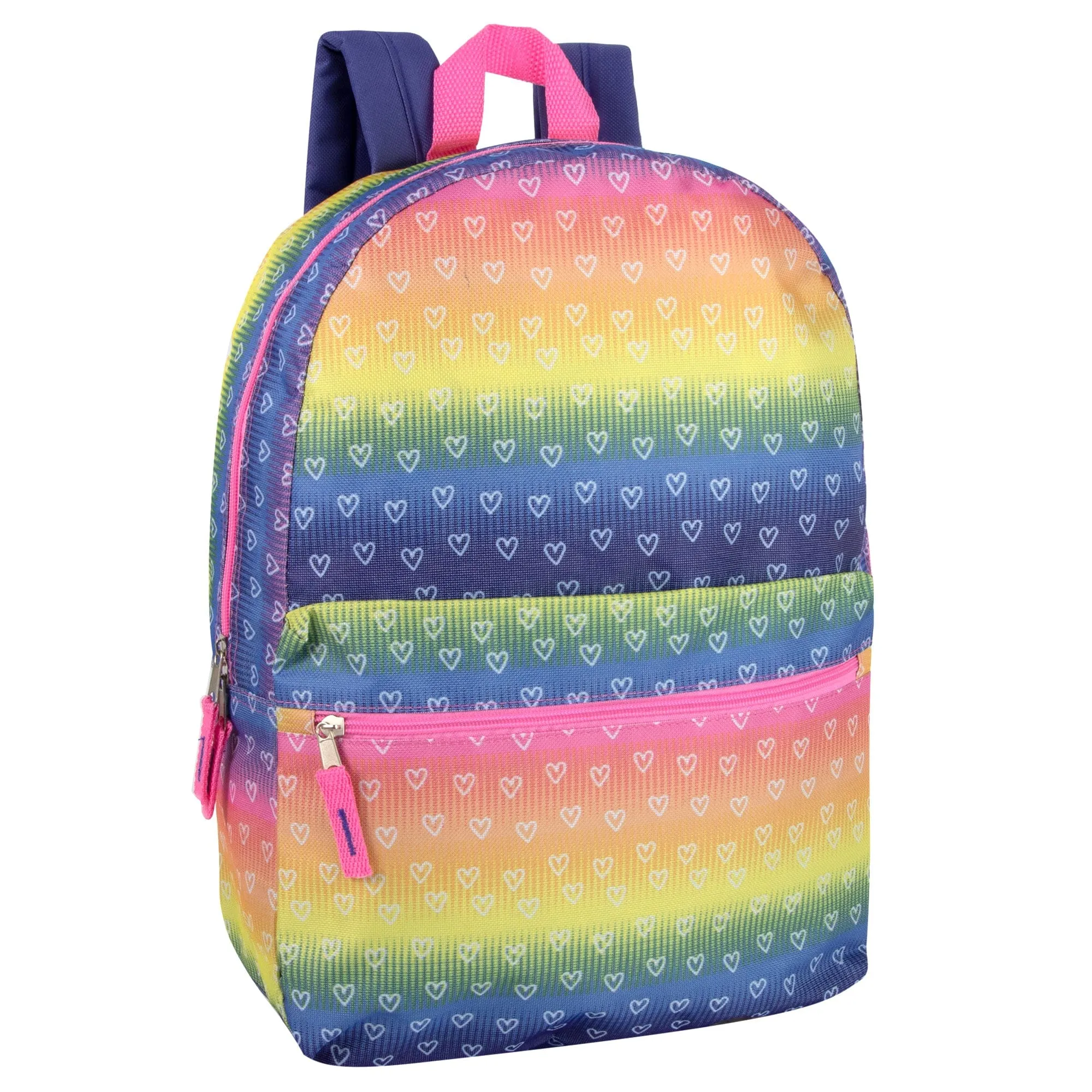 17 Inch Kids Printed Backpacks - Girls Assortment