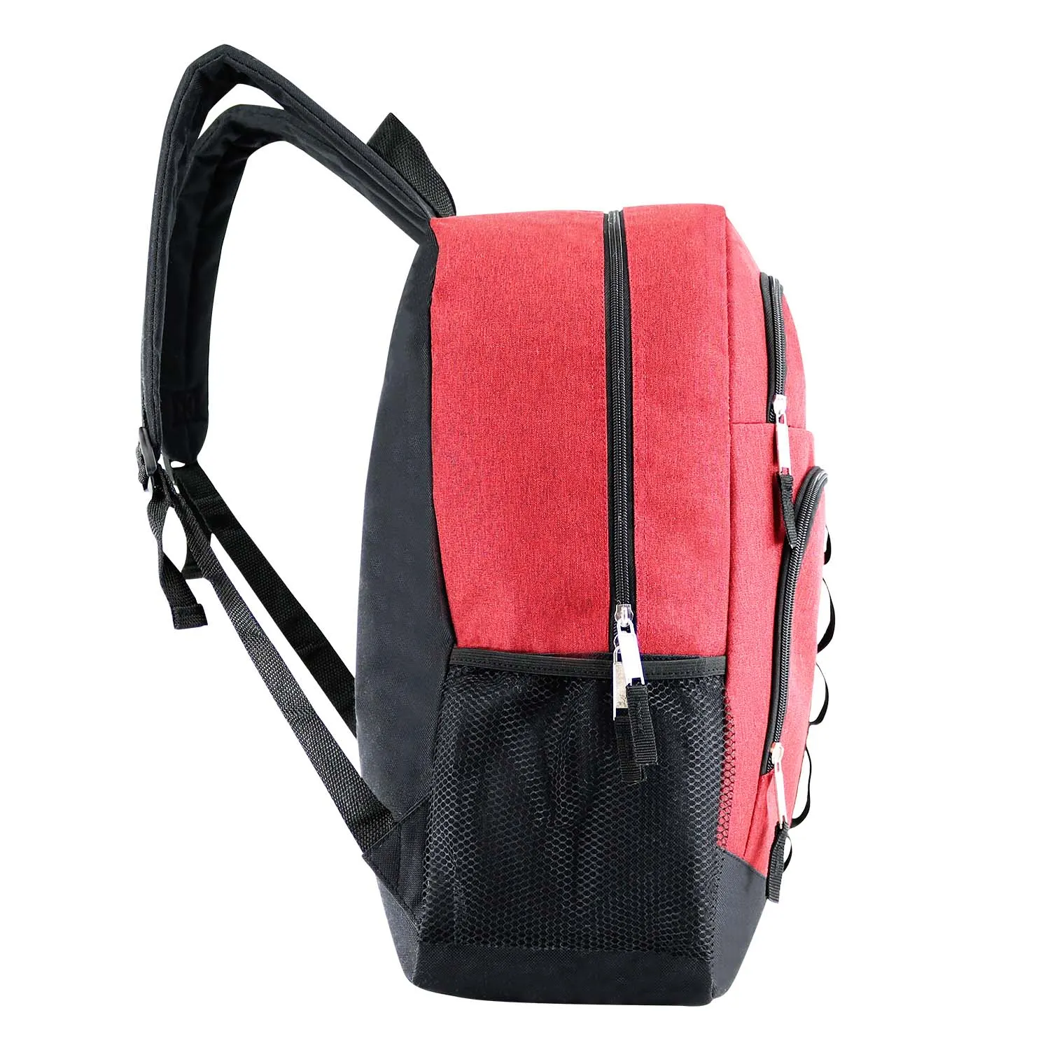 18" Deluxe Wholesale Backpack in 6 Colors - Bulk Case of 24