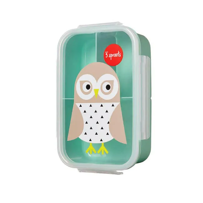 3 Sprouts Bento Box - Owl