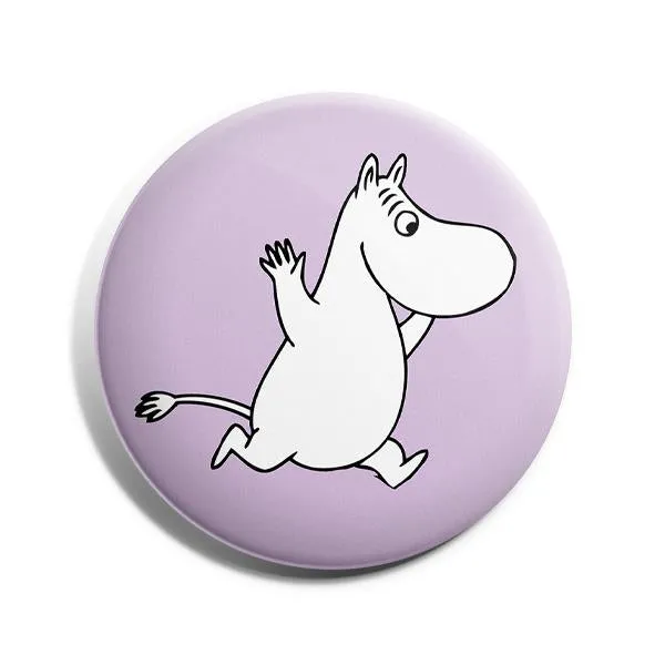 Badge - Moomin, Purple