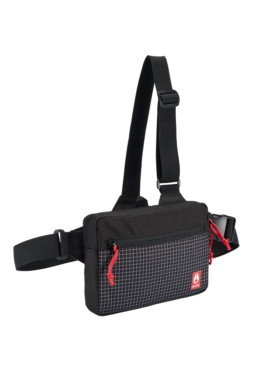 Bandit Bag - Black / Red