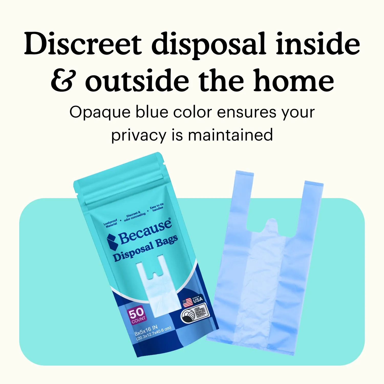 Because Disposal Bags