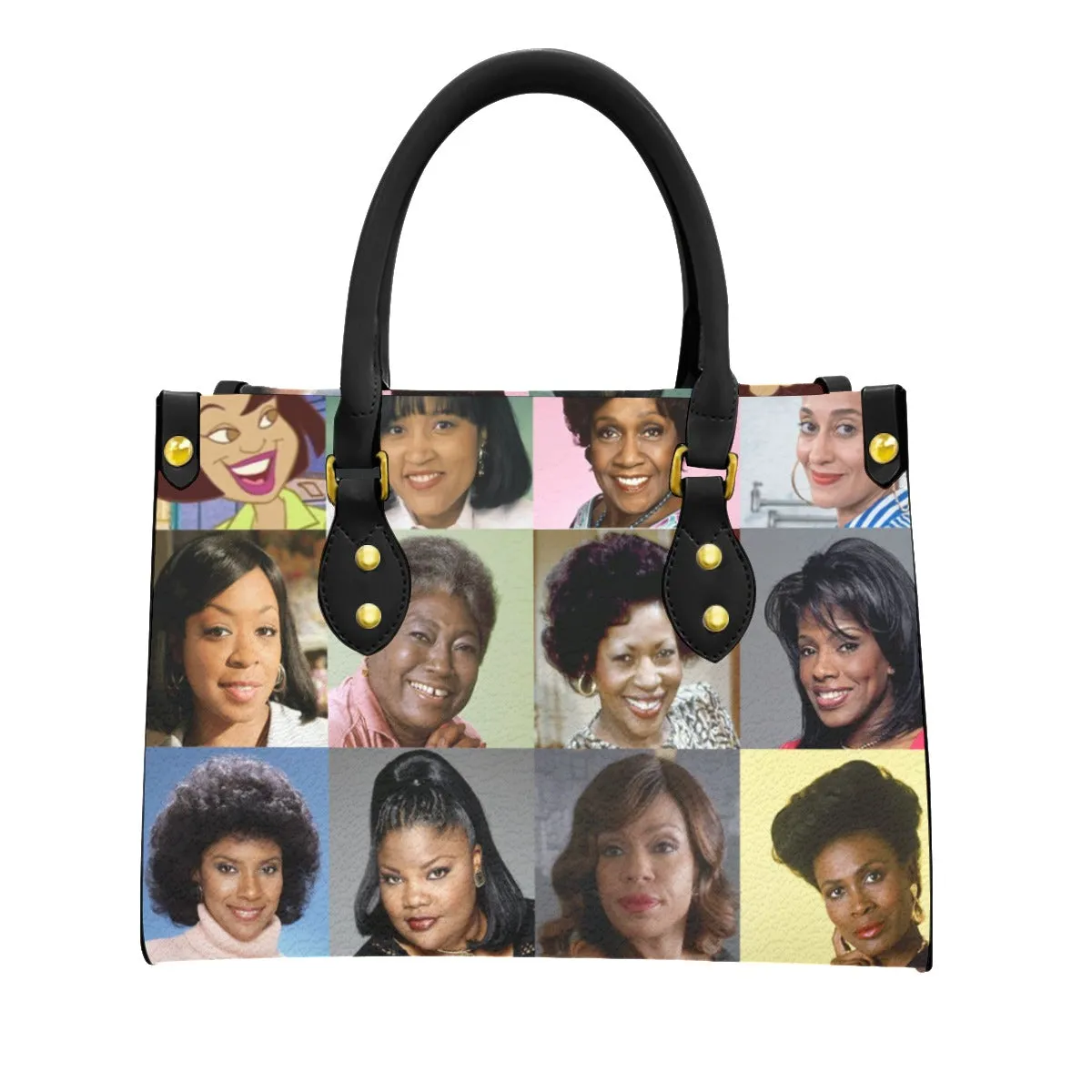 Black TV Moms - Women's Tote Bag With Black Handle