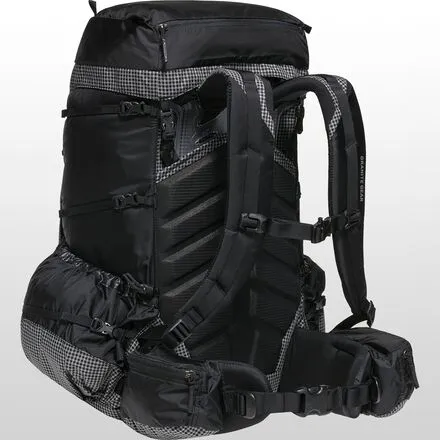 Blaze 60L Granite Gear Backpack, Black/Black Gingham