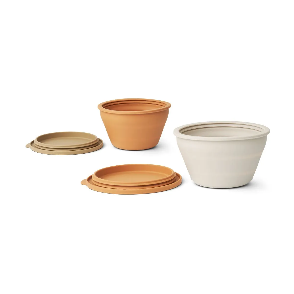 Bowl Set - Foldable - Almond Multi Mix