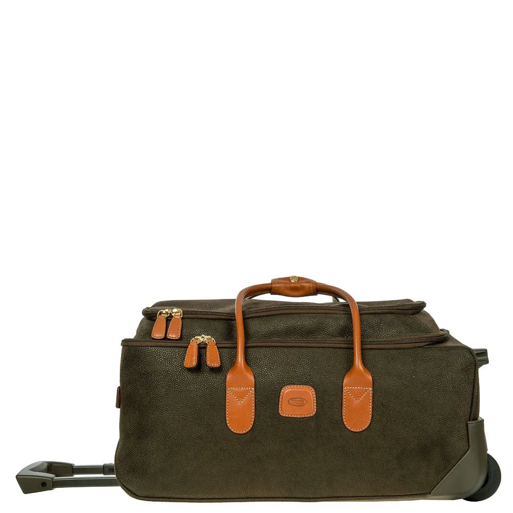 Brics Life BLF05220 21" Carry On Rolling Duffle