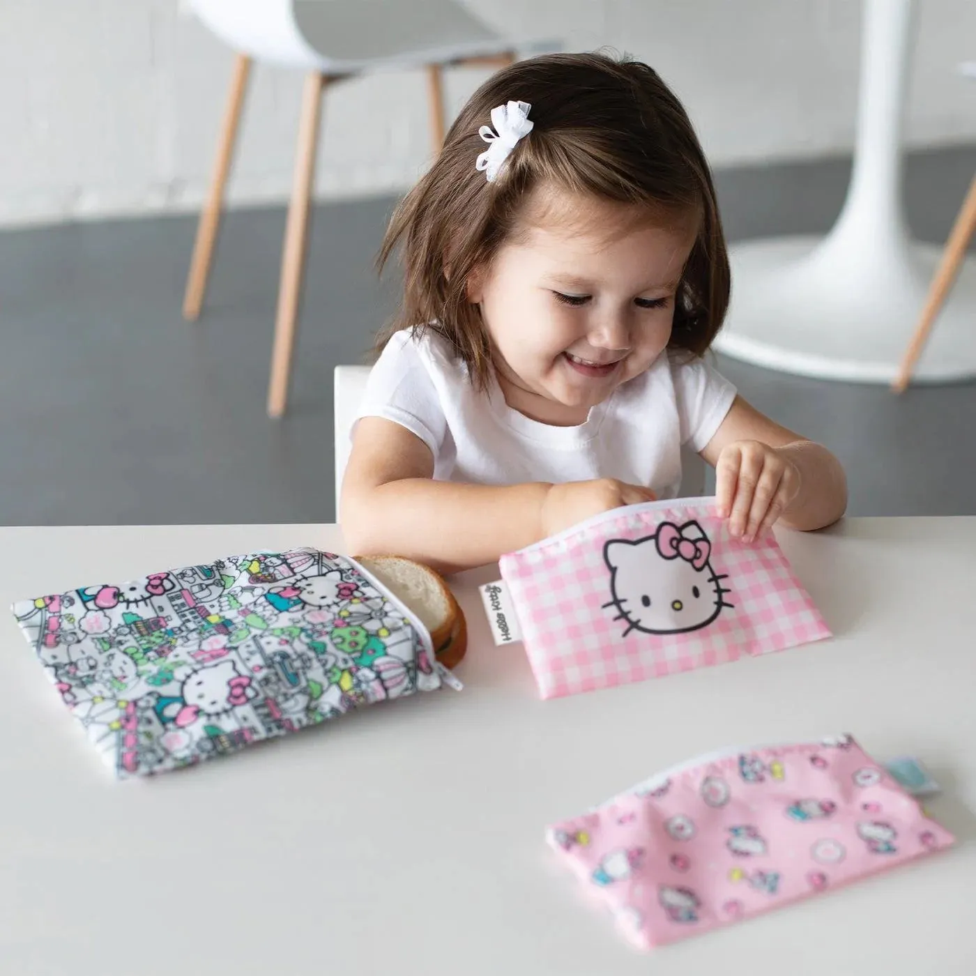 Bumkins Hello Kitty® - Reusable Snack Bag - 3pk