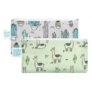 Bumkins Reusable Snack Bags - Small (2 pack)