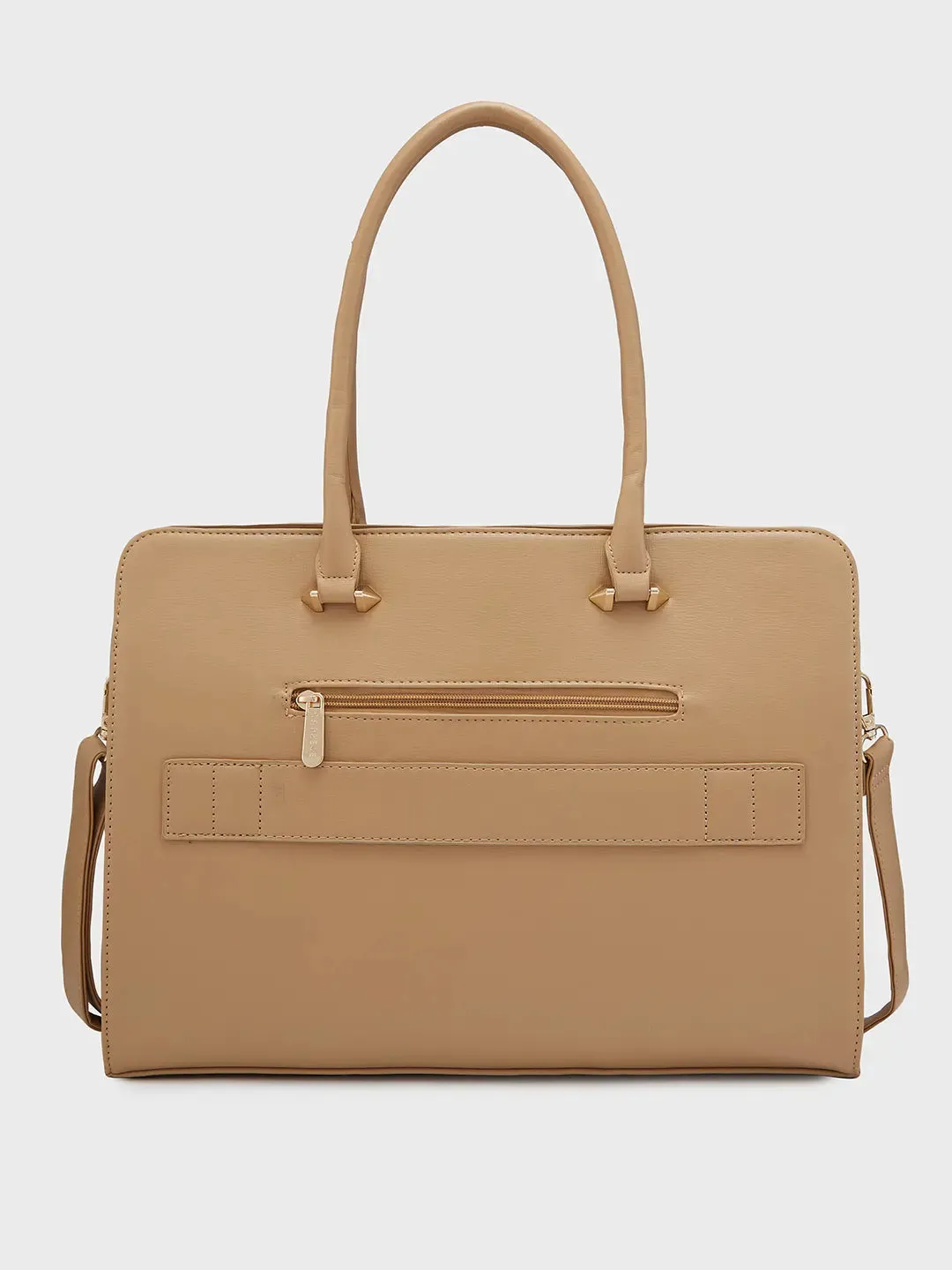 Caprese Ellis Laptop Bag Large Fawn