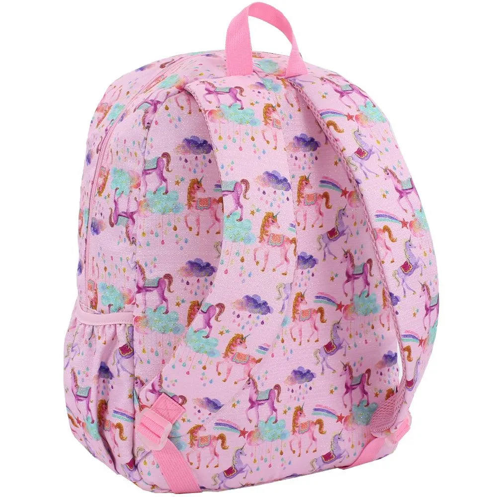 CUBS ROSE PINK BABY UNICORN GLITTERY JUNIOR BACKPACK