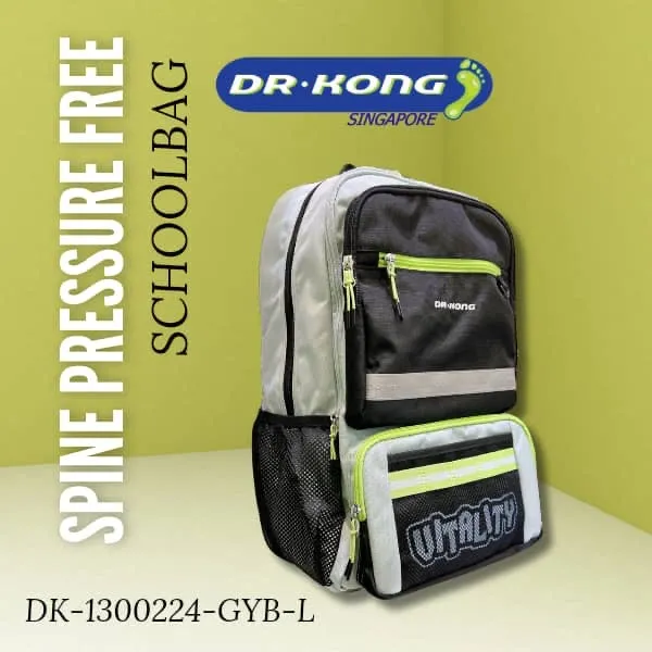 DR.KONG BACKPACKS L SIZE DK-1300224-GYB(RP : $119.90)