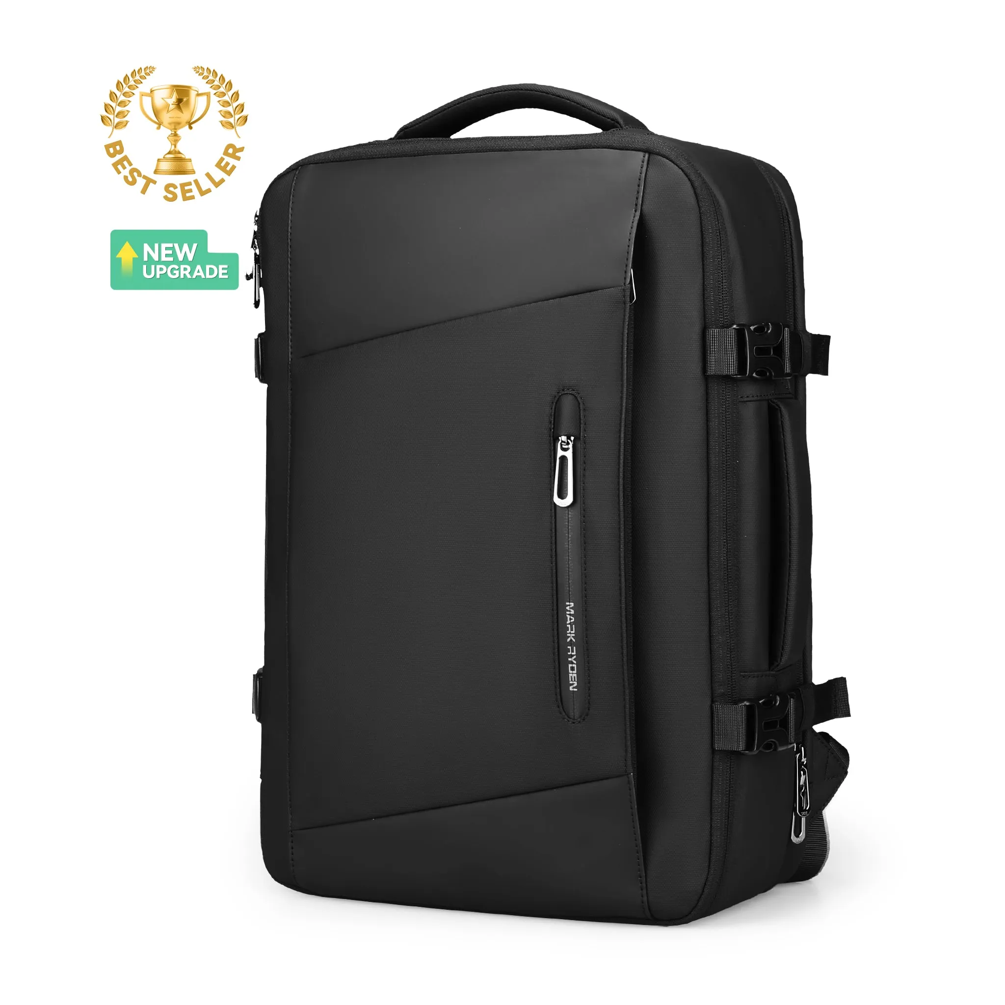 Expandos Compression: Larger And More Professional Multifunctional Buisness Backpack YKK Zipper