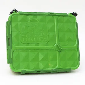 Go Green Medium  Lunch Box - Green