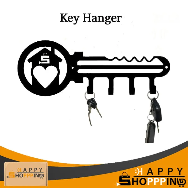 Key Heart Design Wall Hanger for Hanging Keys