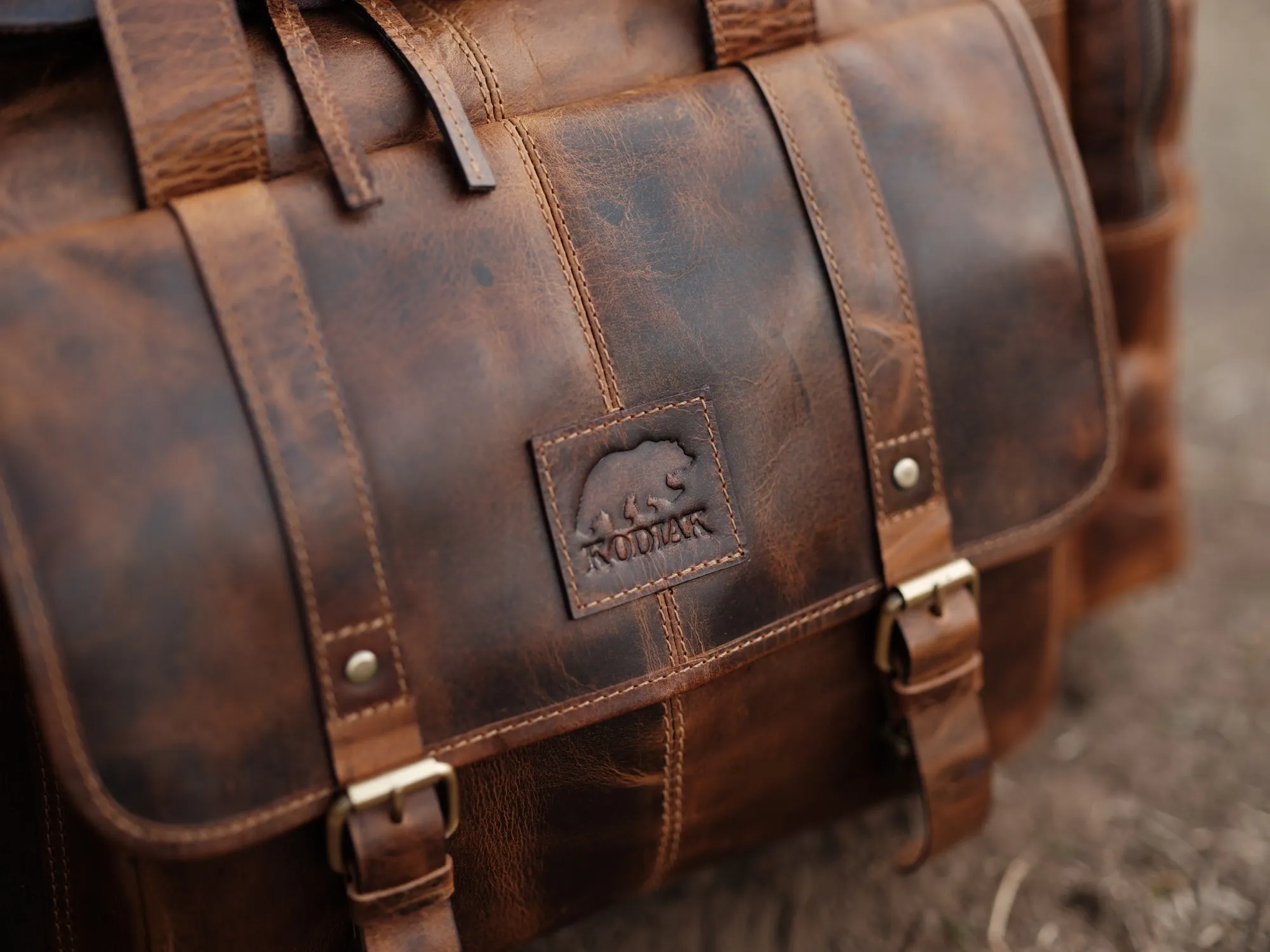 Leather Wasatch Duffel