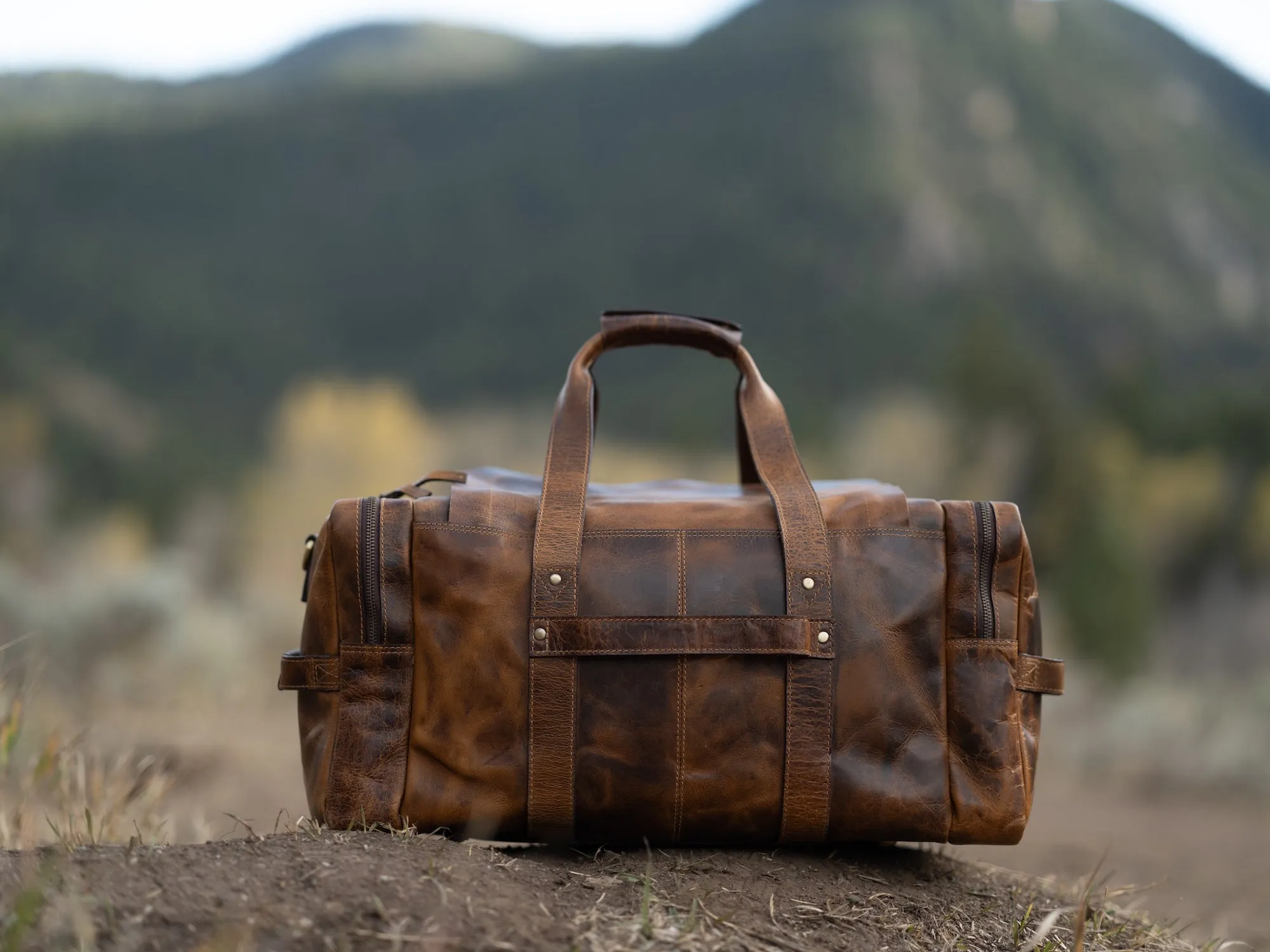 Leather Wasatch Duffel