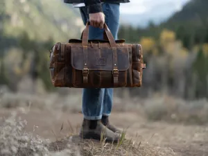 Leather Wasatch Duffel