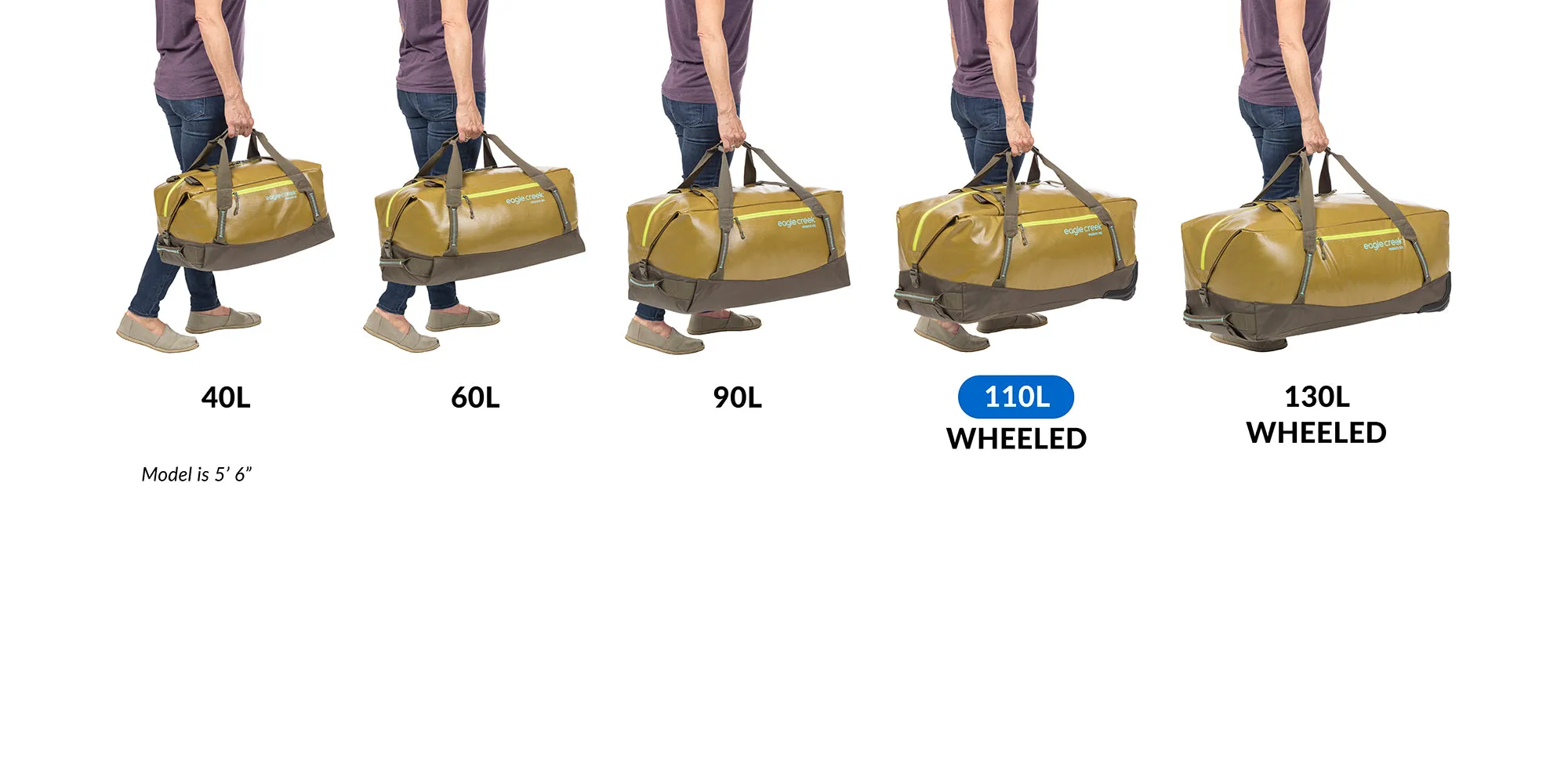 Migrate 110L Wheeled Duffel Bag