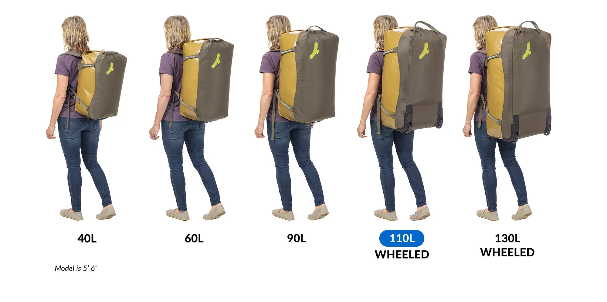 Migrate 110L Wheeled Duffel Bag