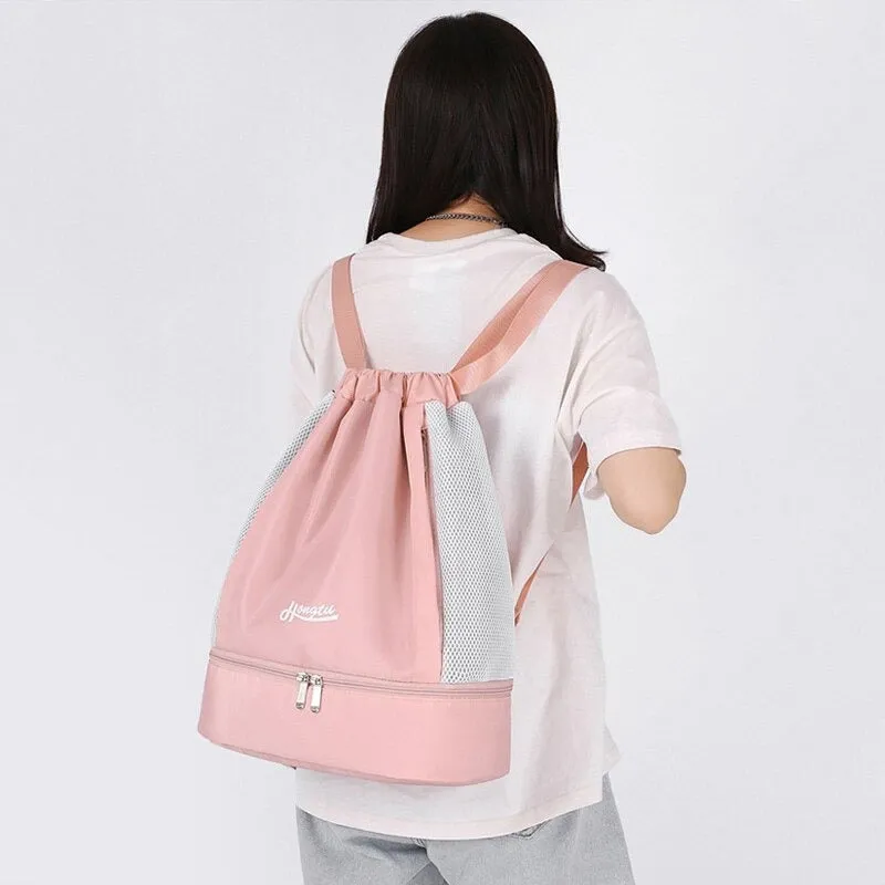 Nylon Fashion Travel Backpacks For Women