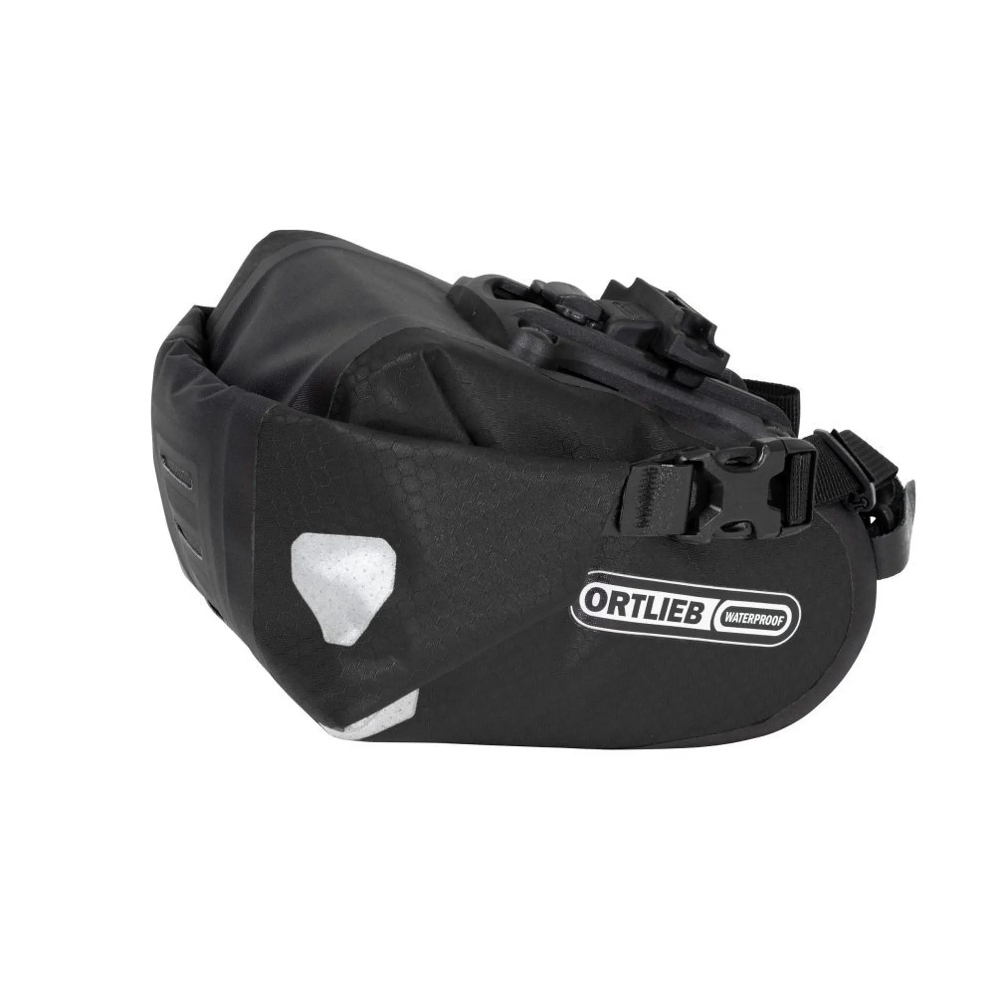 Ortlieb Waterproof Saddle Bag Two 1.6 Liter Black-Matte