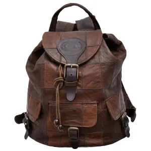 Patchwork Game Skin Kilimanjaro Backpack - Brown