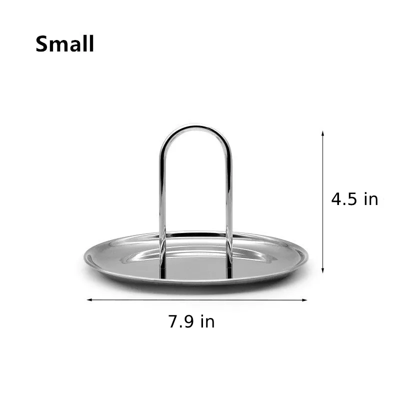 Silver Plated Portable Storage Tray