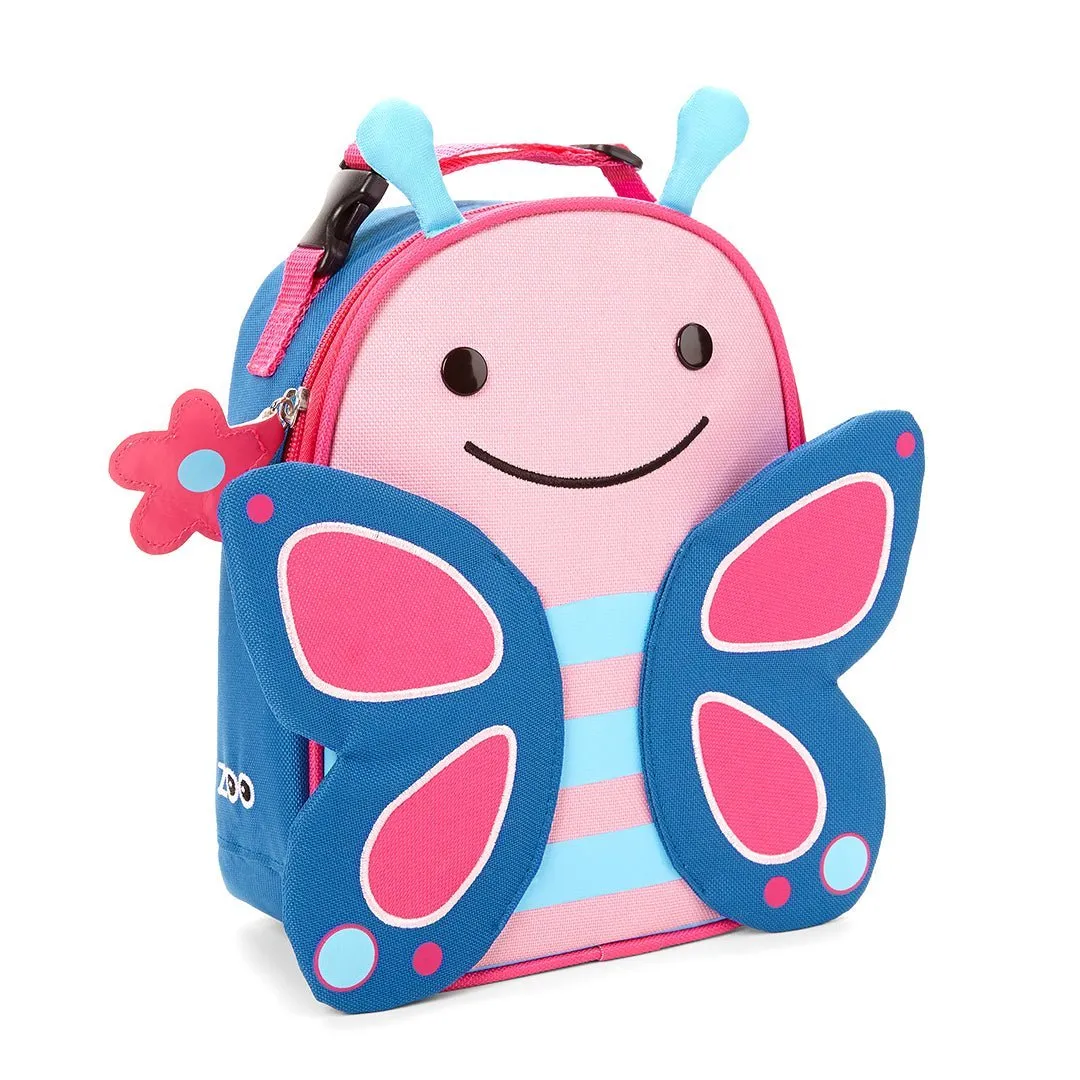 Skip Hop Zoo Lunchie Insulated Kids Lunch Bags- Butterfly