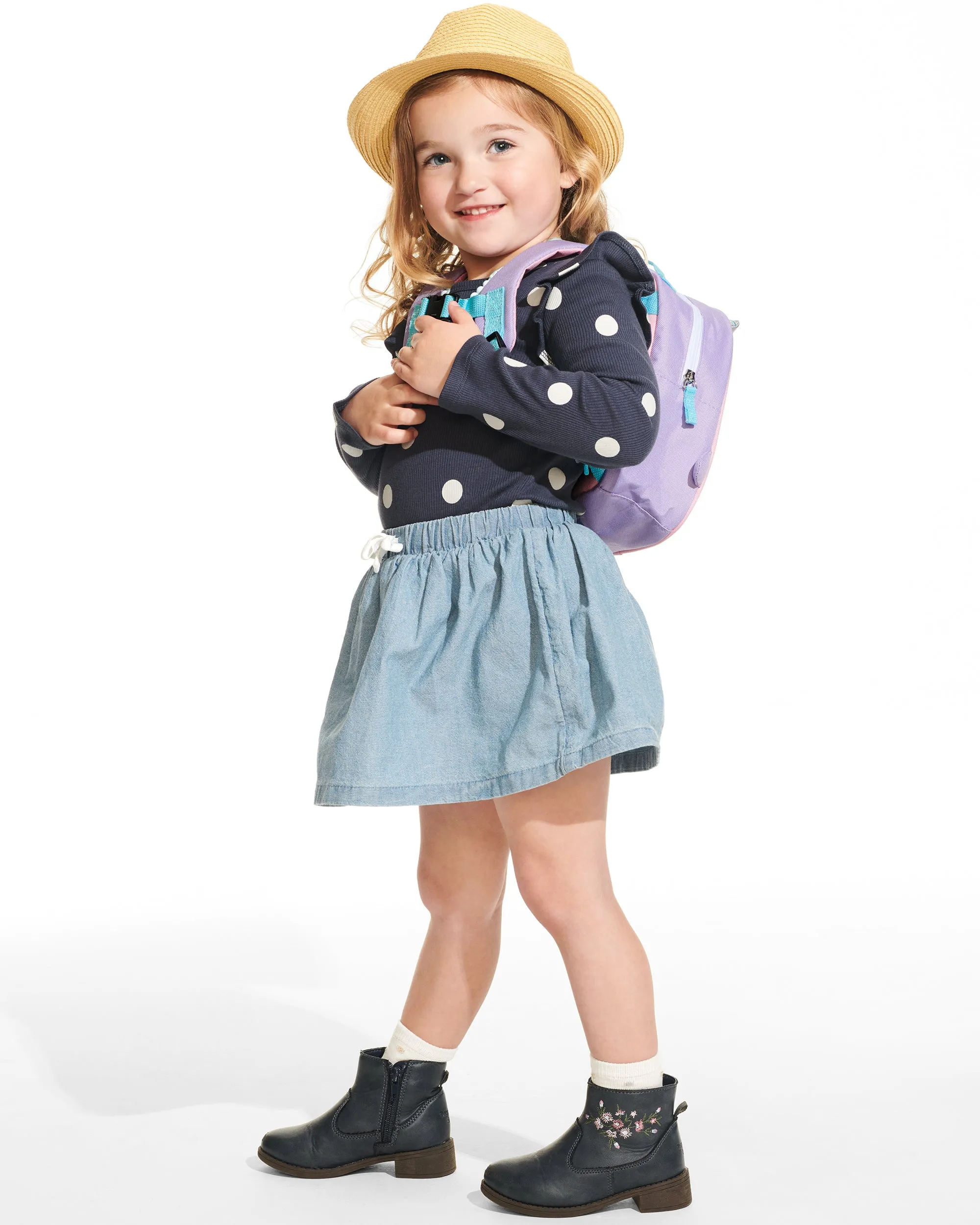 Skip Hop Zoo Mini Backpack with Reins - Nova Narwhal