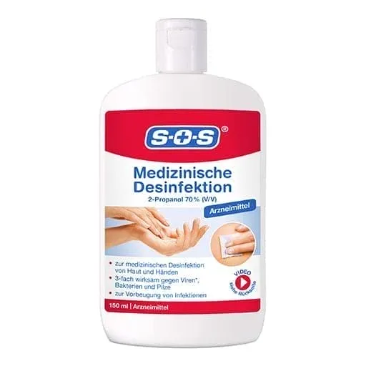 SOS MEDICAL disinfection hands, skin