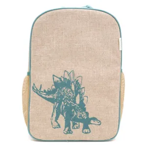 SoYoung Grade School Backpack - Green Stegosaurus