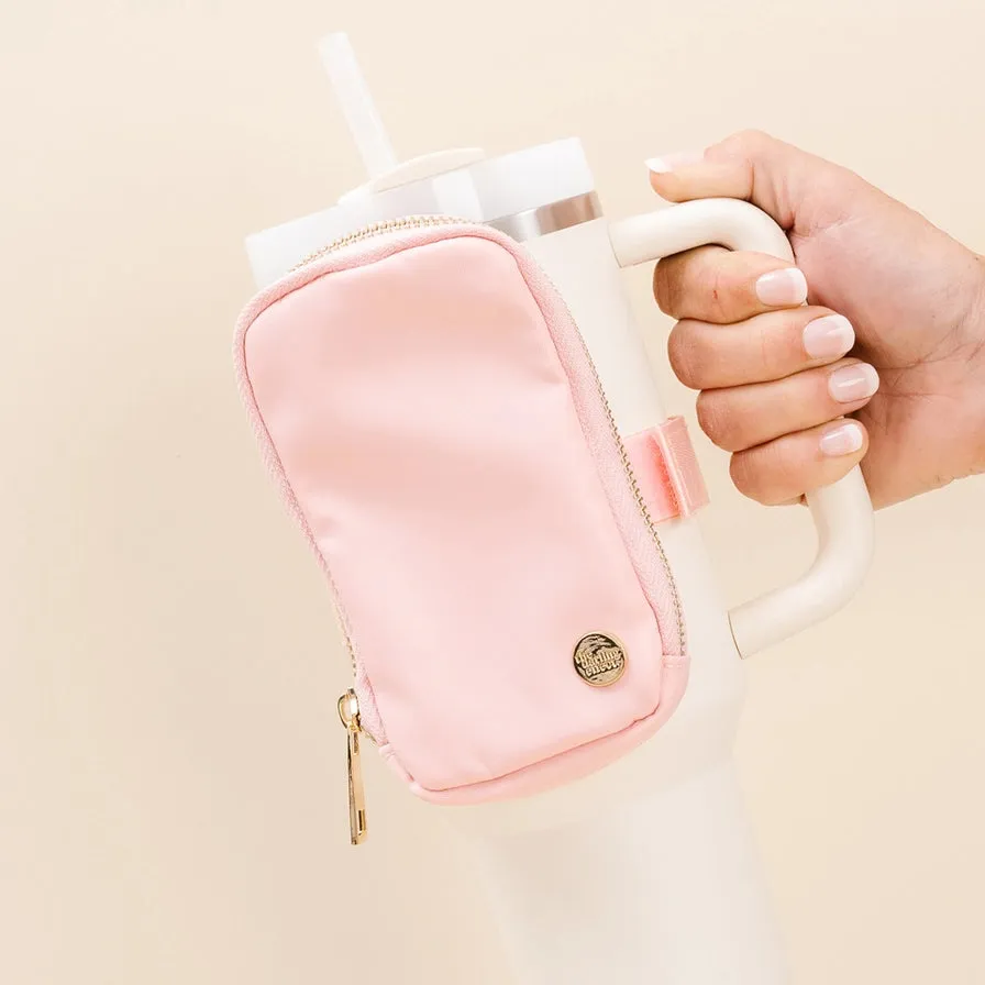 The Darling Effect Tumbler Fanny Pack - Dusty Rose