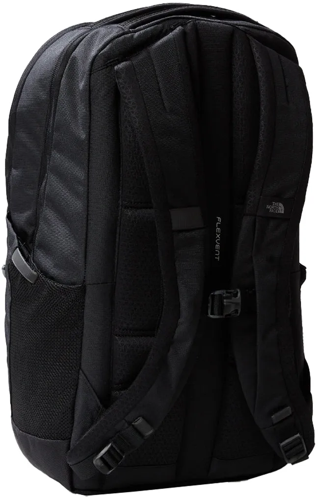 The North Face Accessories Jester Backpack Black Heather LED Yellow