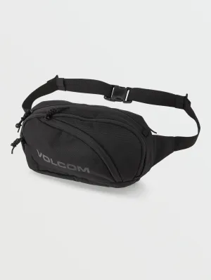 Volcom Full Size Waist Pack - Black on Black