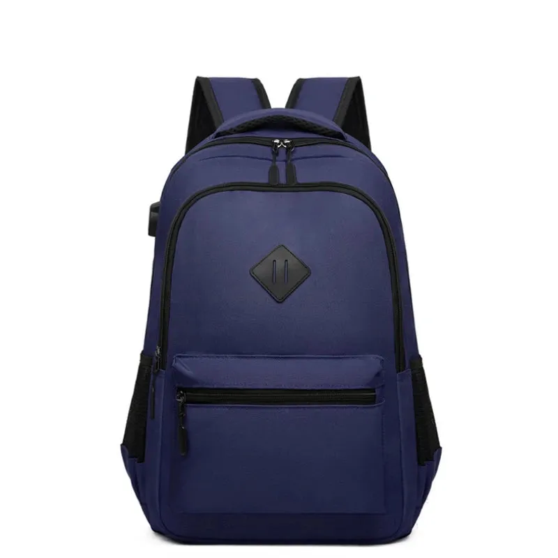 Waterproof  Men Backpack Business Office Back Bags USB Charging 15.6 Inch Laptop Casual School Backpacks Rucksack Male Backpack