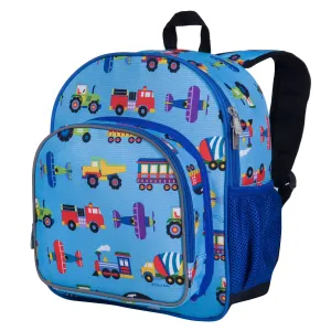 Wildkin | 12" Backpack ~ Trains Planes and Trucks