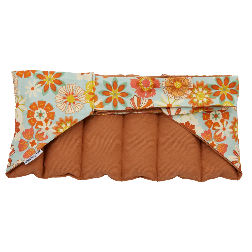 Wrap Around Heat Pack - Groovy Flowers Khaki