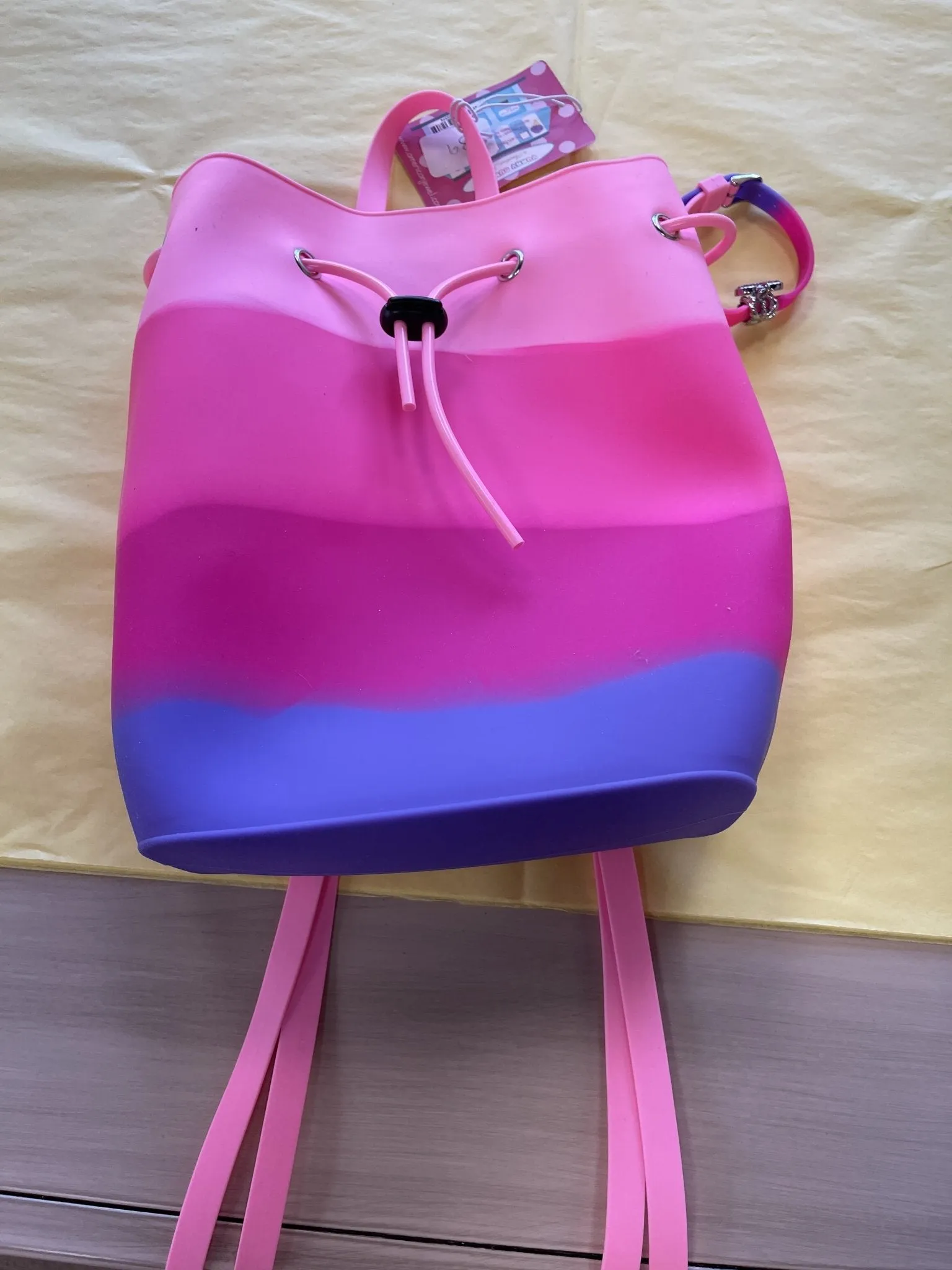 Yummy Gummy Bubble Gum Scented Jelly Purse Backpacks