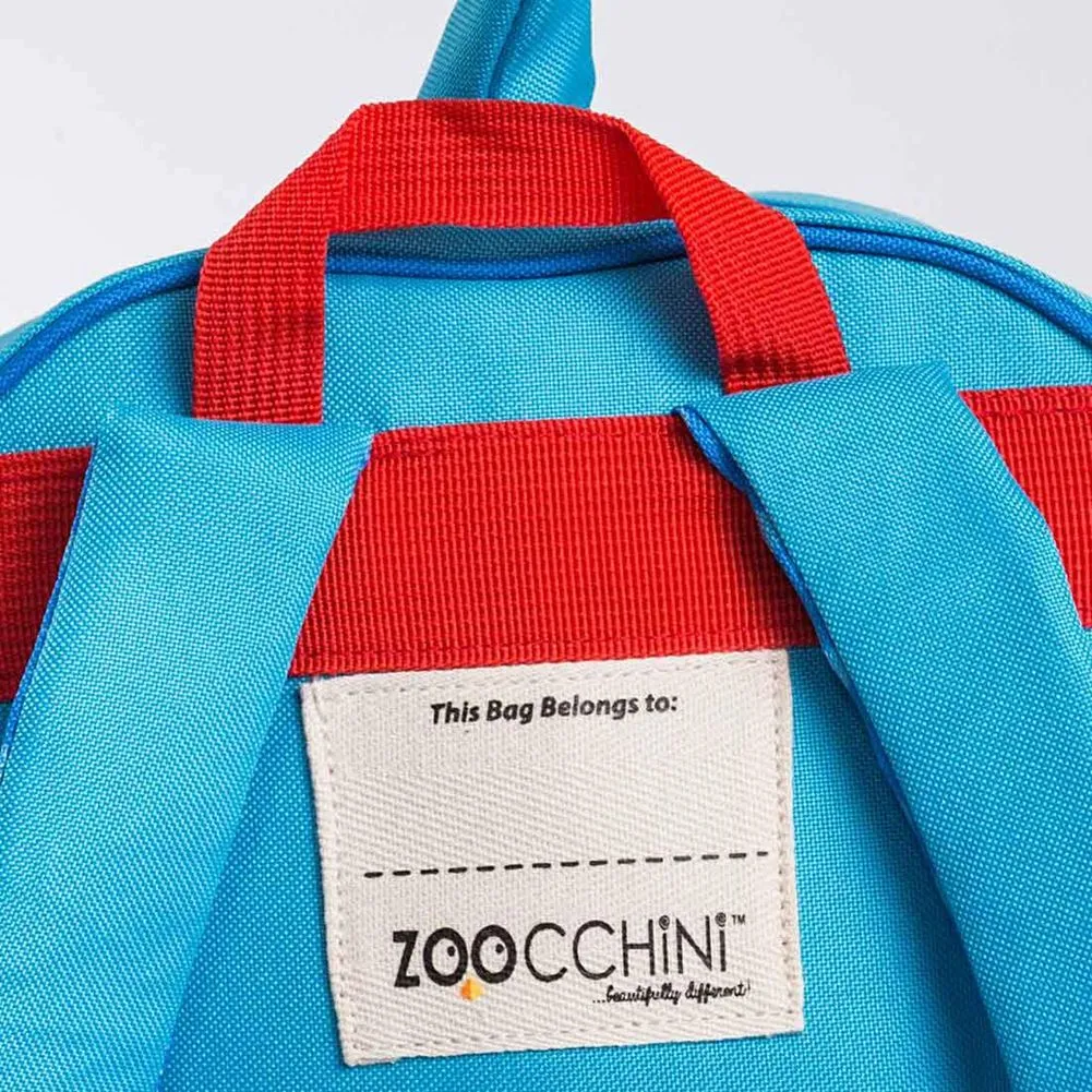 Zoocchini Kids Everyday Square Backpack - Sherman the Shark