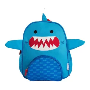 Zoocchini Kids Everyday Square Backpack - Sherman the Shark